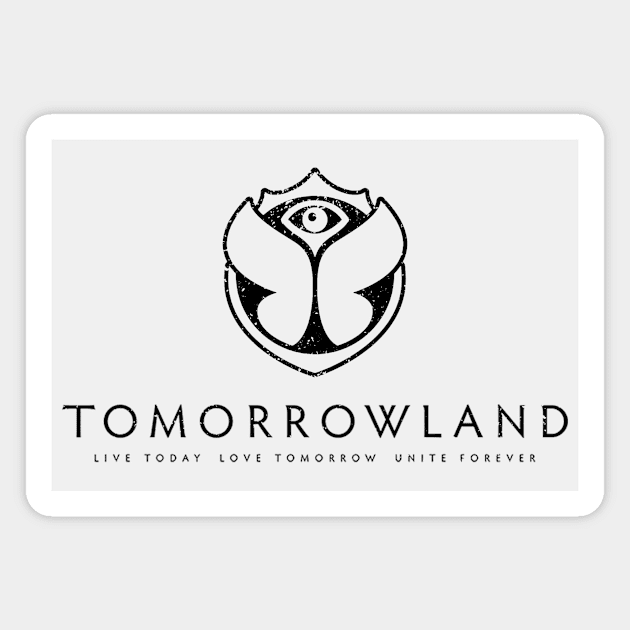 tomorrowland music festival Magnet by DeekayGrafx